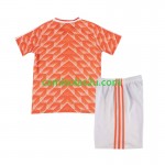 Camisolas de futebol Holanda Retro Criança Equipamento Principal 1988 Manga Curta